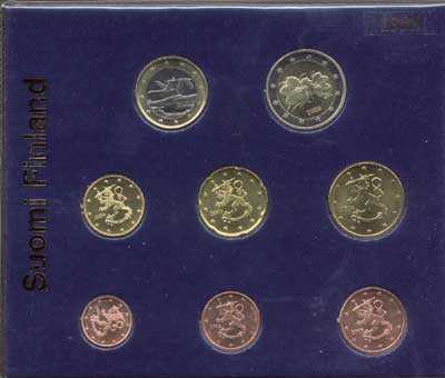 Monete Euro - Serie Finlandia 1999