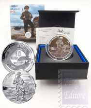 10 € argento Francia 2024 - 80° ann. D-DAY Juno Beach