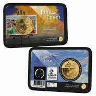 2.5 € Belgio 2024 - Coincard Ufficiale BU (Versione Olandese) -  James Ensor